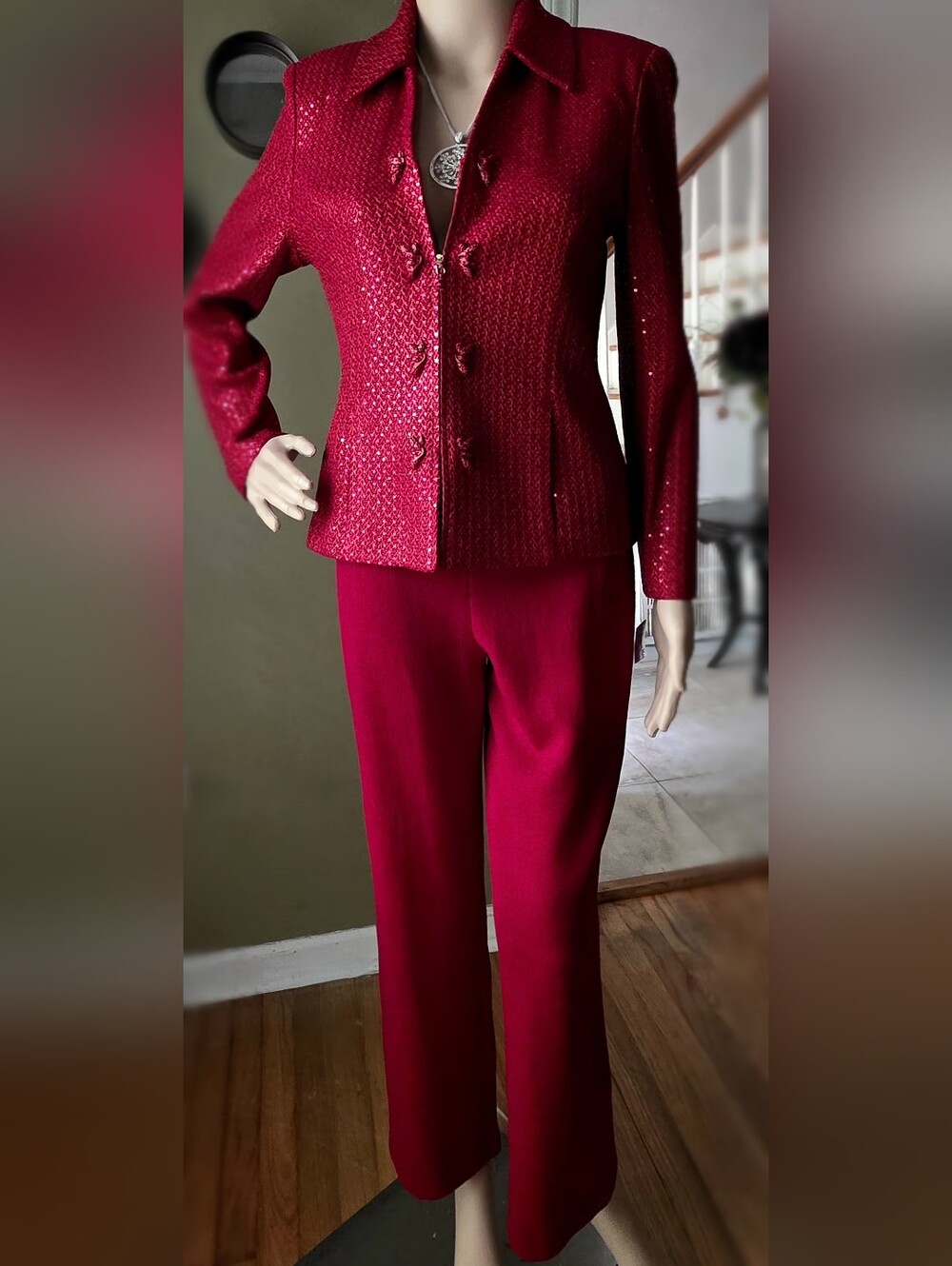 Vintage St. John by Marie Gray Two-Piece Evening Pantsuit